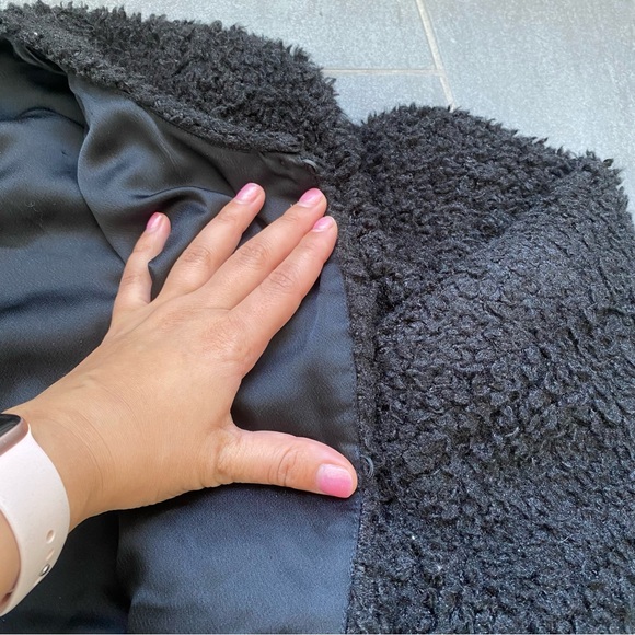 Wilfred By Aritzia Laboratoire Teddy Sherpa Coat Size S - Picture 3 of 7